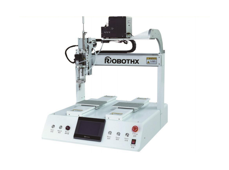 Double Y single head drop screw machine