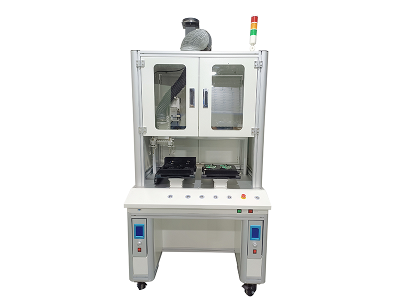 Floor type double Y-axis double head soldering machine